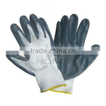 13 Gauge Seamless Knitted Nitrile Safety Gloves