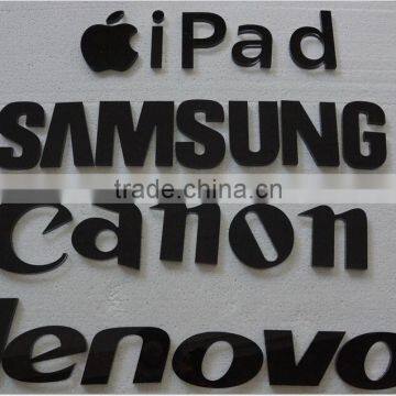 Laser engraving acrylic letters no led for store advertising