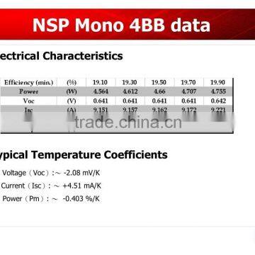 4BB Solar Cells Mono Made in Taiwan photo-5