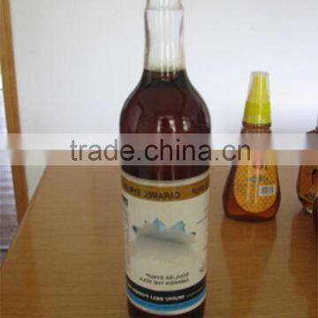 750ml Caramel flavored coffee syrup (OEM welcome)