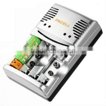 Hot Sale 4 Channe Standard Charger for AA/AAA Size Rechargable Batteries Made in China