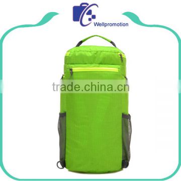 Multifunctional polyester round sports bag travel backpack / foldable duffle bag gym                        
                                                                                Supplier's Choice