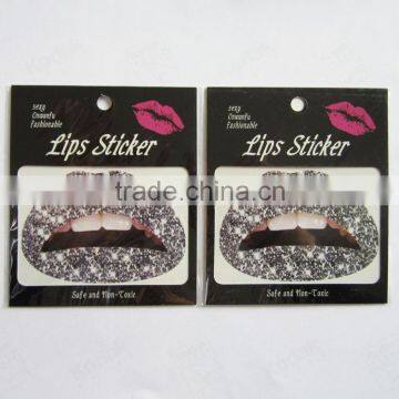 Custom Red Star Lip Temporary Tattoo Sticker Art Tattoo Sticker Factory photo-6