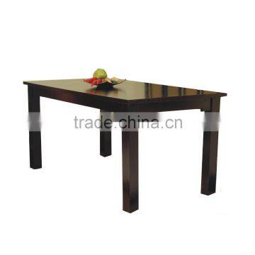 Rectangle 4 person wooden restaurant table YT7007