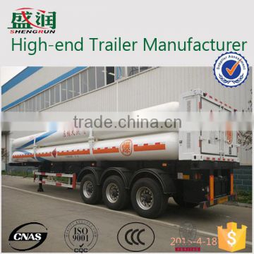 CNG Tube Trailer with Tri-axle Tanker Semi Trailer from China Supplier