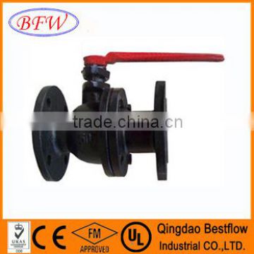 DIN3357 Grey Cast Iron Ball Valve With Carbon Steel Nut