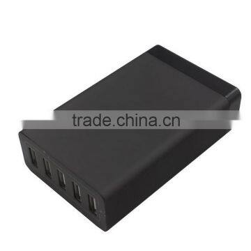 40W/8A 5-Port USB Charger Desktop Charging Station Wall Charger With Smart IC Power Tech for IPhone 6s,iPad, Galaxy S6 photo-3