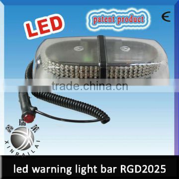 20w Available colors 240 led 8 flash patterns strobe light bar with magnet and cigar plug