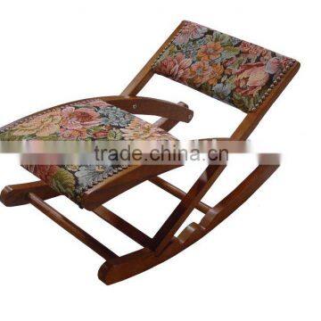 LW100 Wooden Rocking Footrest with low back