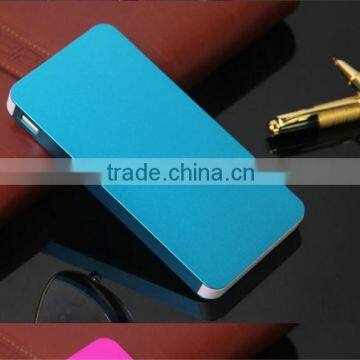 Dual USB wholesale Aluminum shell high quality power bank 10000mah