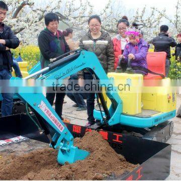 Best Kids rides on electric toy excavator China mini digger excavator