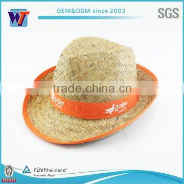 100% Cotton Fashion Wool Blaze Orange Cowboy Hat photo-3