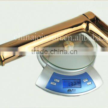 Rose Gold High Quality Deck Mounted Brass Basin Faucet photo-6