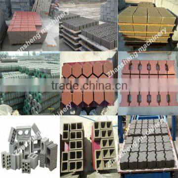 hollow cement block making machine