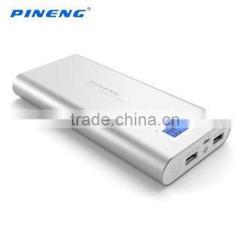 PINENG 20000mAh PN-989 High Capacity With LCD Display Power Bank photo-3