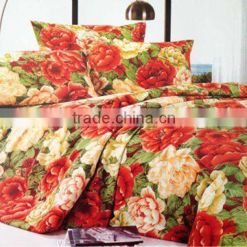 High quality bedding sets manufacturer cheap polyester microfiber bed sheet set