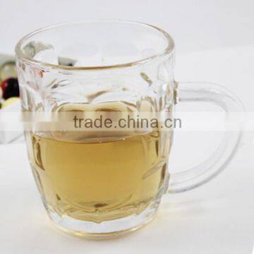 Clear Handle cup beer glass cup with handle