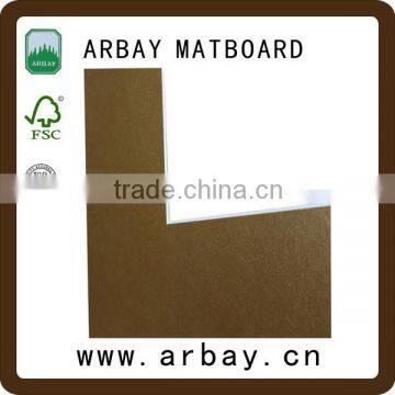 Business Gift Name Card Multi opening matboard/uncut mat board/matboard for decorative digital picture frame