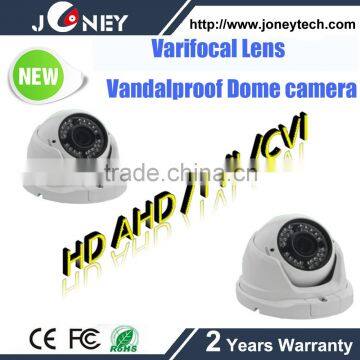 2.8-12mm Manual zoom ICR Lens Vandalproof IR Dome Camera