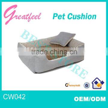 special warm pet bed and pillow cute surface for small pets dogs