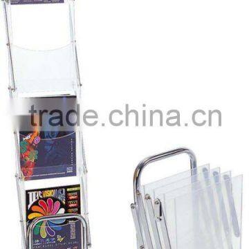 Multi Pocket Literature Racks Brochure Holder