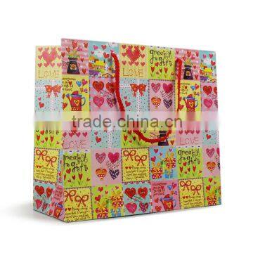 2016 Hot selling biodegradable gift paper bag