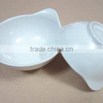 Melamine BOWL L17*W15.5*H6.7cm	170G