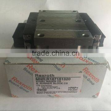 Original Rexroth linear slide bearing R167151320