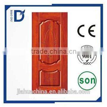 Decorative New Design Hdf Door Melamine Wood Veneer Door Skin photo-5