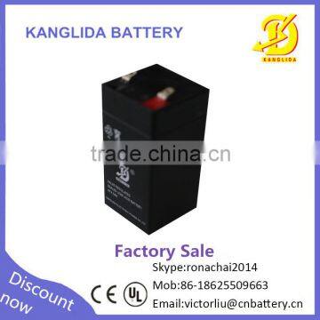 High performance 4v4.5ah valve regulated lead acid battery ups batteries