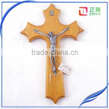 jesus on the wood cross figurines