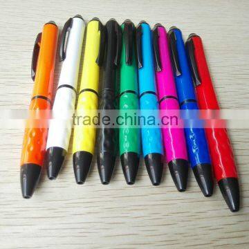Top Consumable Products Solid Color Barrel ,metal Clip Writing Ball Pen and Stylus Pen photo-3