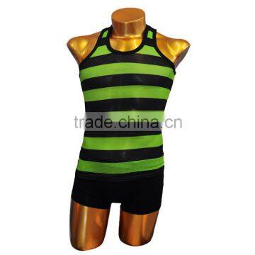 Wholesale High Quality Stripes Dri Fit Fashional Mens Tank Top