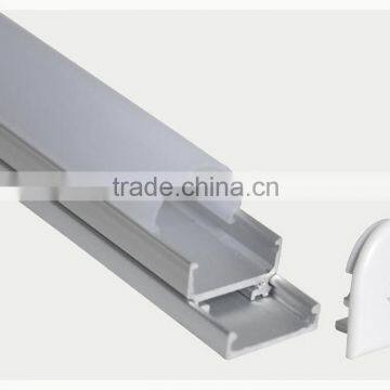 Hot Sale U shape fixed installation aluminum profile for LED flexible strip TED001PN1