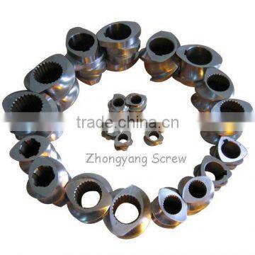 Segment screw manufacturer/extruder screw parts/segment screw barrel for PE granule extrusion machinery