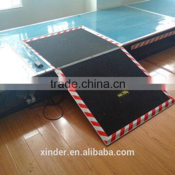 FEWR Electric aluminium wheelchair ramp anti platform on Bus For the Handicap and disabled