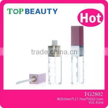 TG2802- Square Plastic Empty Cosmetic Lipgloss