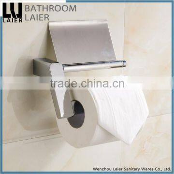 18733 Modern Kitchen Design China Goods Wholesale Chrome Plated Bathroom Accessory Set Toilet Paper Holder photo-3