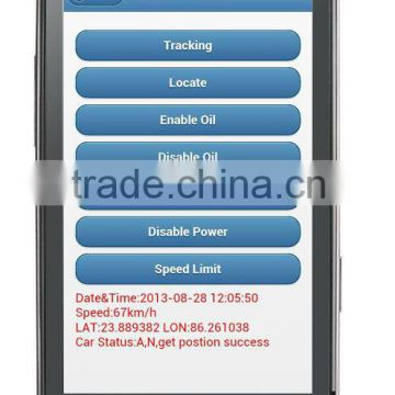 phone based and web based gps tracking platform software