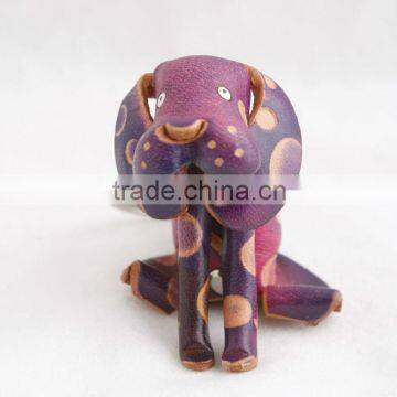 Handmade Leather Dog Key Chain photo-2