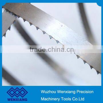 Special high carbon steel and precision sharpened meat cutting band saw blade