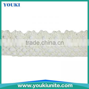 Hot Selling 28mm Tricot Lace for Dress Garments YKLE-6005