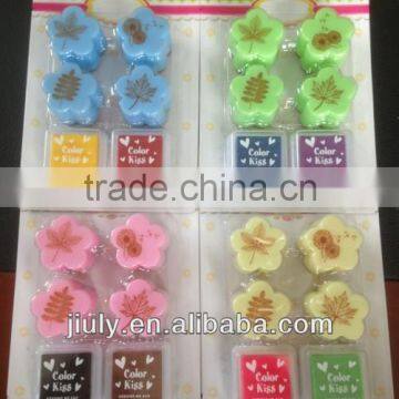 2014 Fashion Flower Toys Stamp For Kids and Idea for School