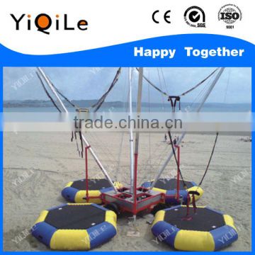 bungee cord trampoline air bouncer inflatable trampoline aldi trampoline