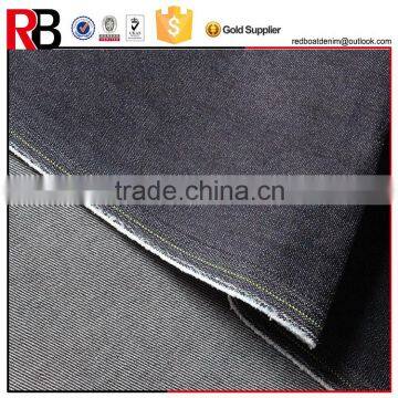 Factory Stock Lot 10oz Blue Slub 72%Cotton Denim Fabric