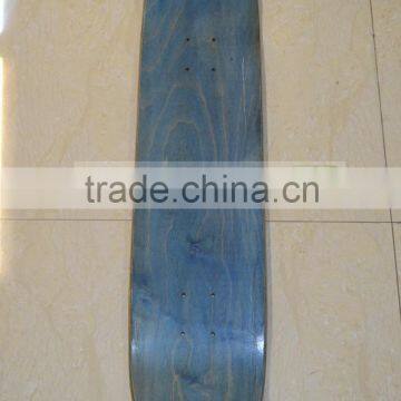 2016 Wholesale Blank Dye Color Skateboard Decks Customize 7 Ply Canadian Maple Skateboard Decks