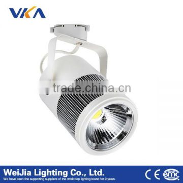 30W good heatsink adjustableled track light led COB track lamp with FCC CE ROHS