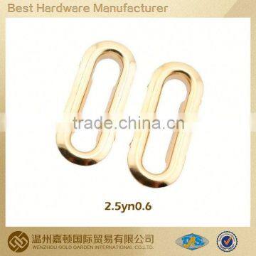 hot sale high quality metal groove buckle for garment