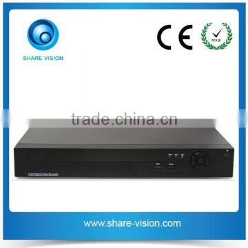 DVR/HVR/NVR 3 in 1idvr Cloud Technology 8CH Hi3531 DVR AHD with Free CMS software