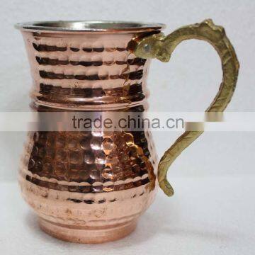 Pure 100% Copper Moscow Mule Mugs & Cups for VODKA MIXOLOGY